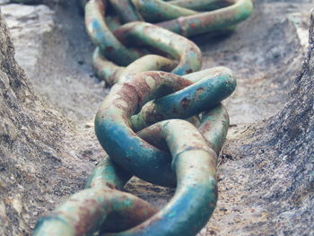 Close-up of rusty metal