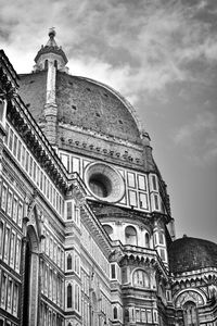 Low angle view of building against sky