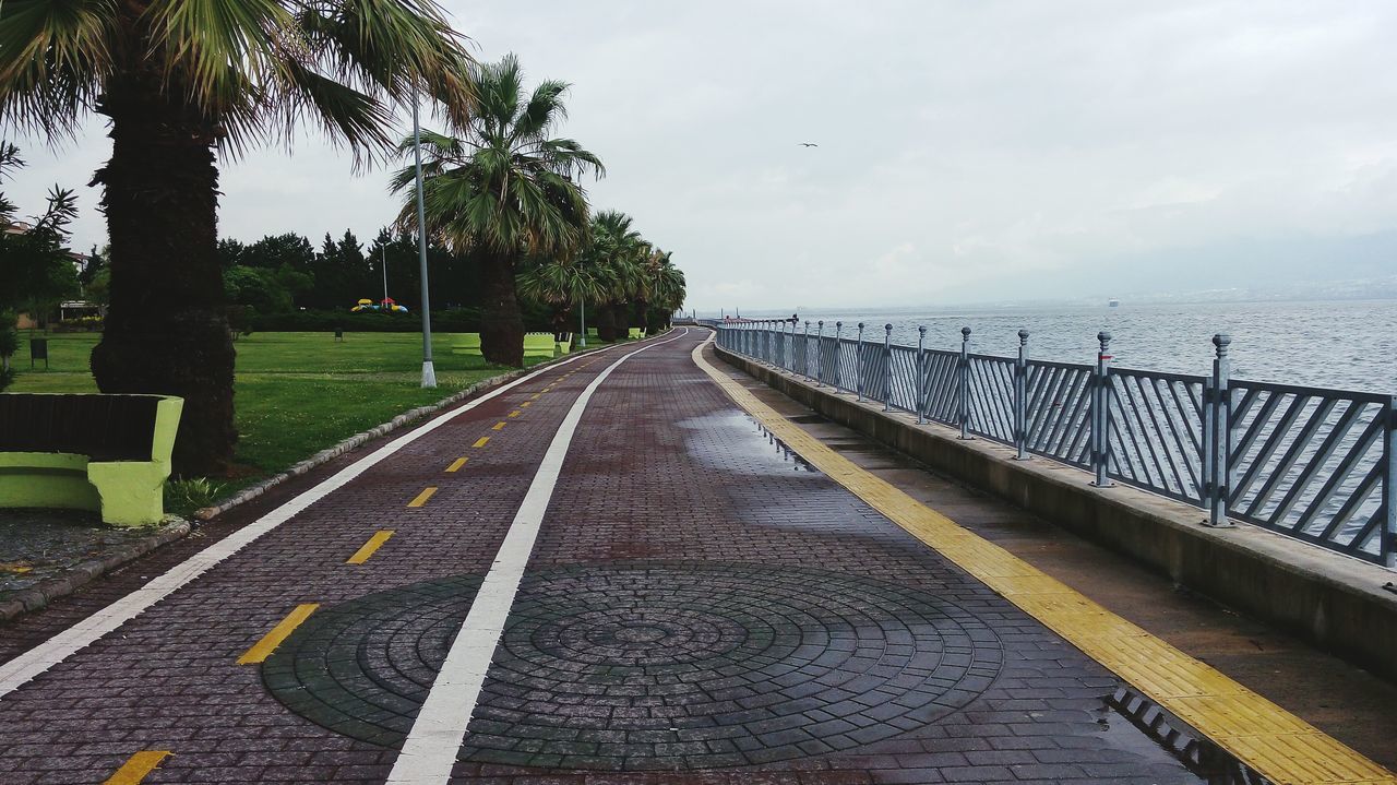 the way forward, diminishing perspective, sky, vanishing point, tranquility, tree, tranquil scene, nature, long, scenics, empty, footpath, beauty in nature, walkway, outdoors, day, cloud - sky, no people, narrow, idyllic, cloud, non-urban scene