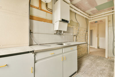 Interior of bathroom