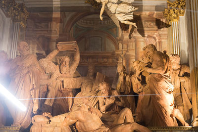 Statue of buddha in temple