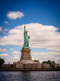 Statue of liberty against sky