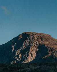 Rocky mountain top