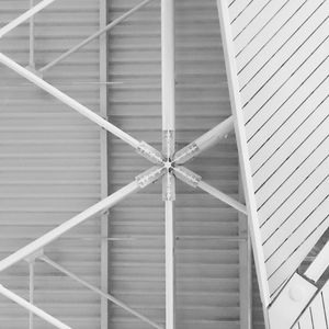 Low angle view of ceiling