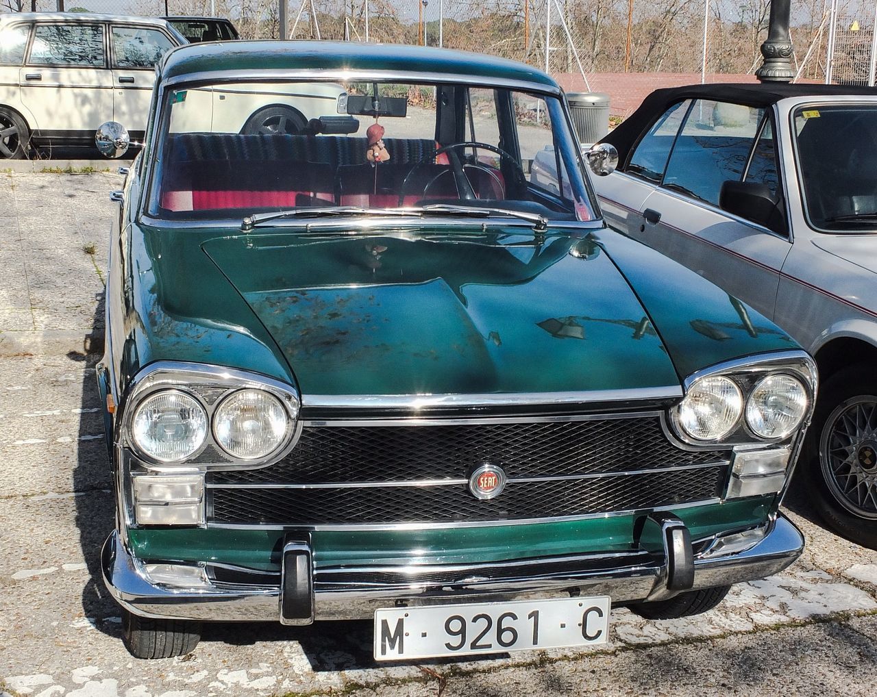 transportation, land vehicle, mode of transport, car, stationary, street, parked, abandoned, parking, day, vintage car, outdoors, old-fashioned, no people, travel, truck, headlight, road, parking lot, train - vehicle