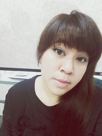 Portrait of young woman