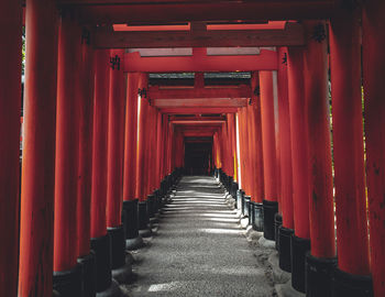 Corridor of temple