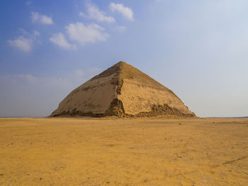 View of desert against sky