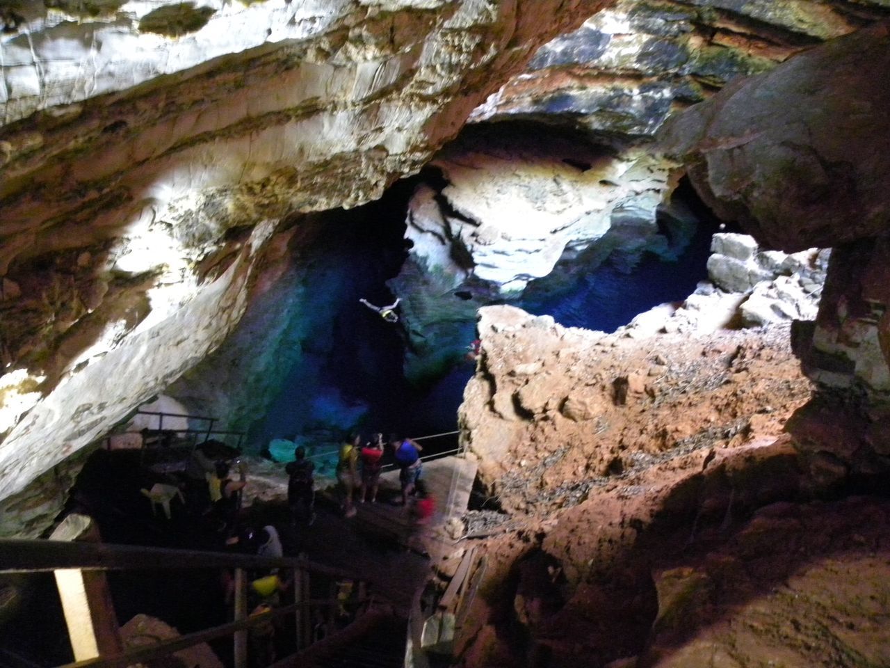 CLOSE UP OF CAVE