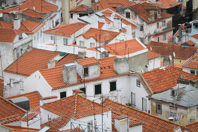 Full frame shot of houses