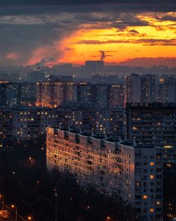Twilight in moscow
