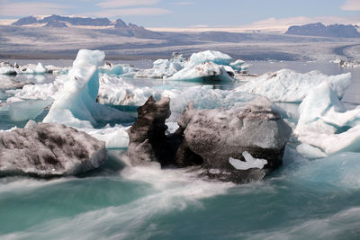 Amazing jokulsaron lagoon, iceland