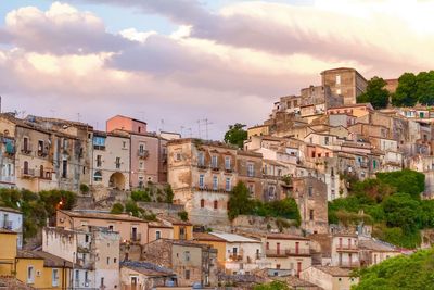 Sicilian hill top town