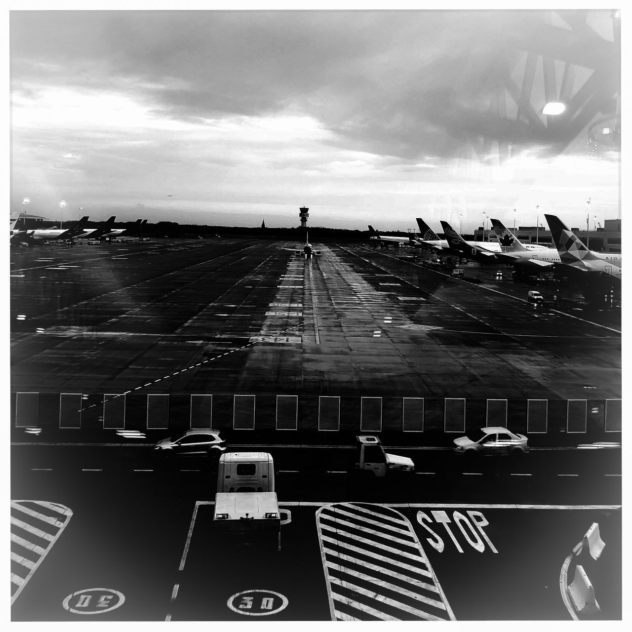 AERIAL VIEW OF AIRPORT