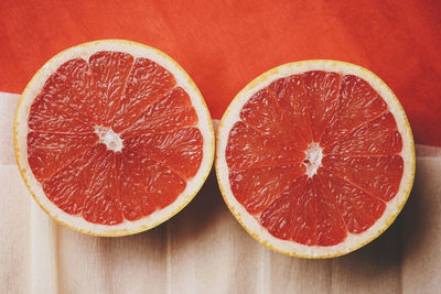 Close-up of orange fruit