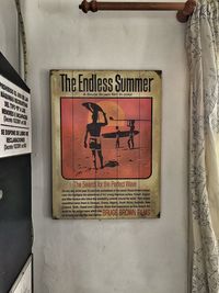 Information sign on wall