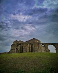 Old ruins of building