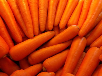 Full frame shot of orange market