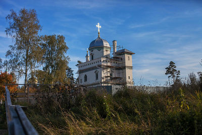 View of church against the sky