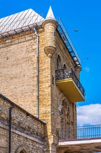 Prince trubetskoy winery castle in kherson region, ukraine, on a sunny summer day