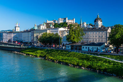 Buildings at waterfront