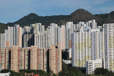 Cityscape against sky