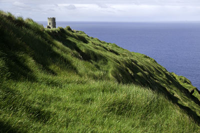 Cliffs of moher by sea