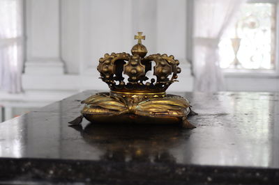 Close-up of crown