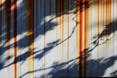 Full frame shot of building against sky during sunset