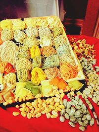 Full frame shot of vegetables