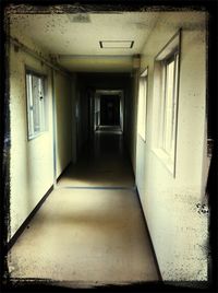 Empty corridor