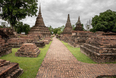 View of a temple