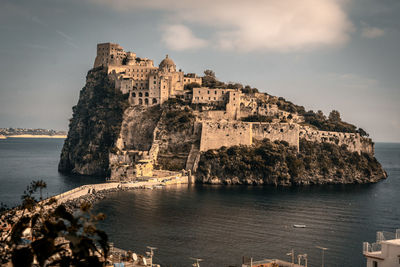 Castello aragonese, ischia, castle, schloss, burg, italy, travel, italia.