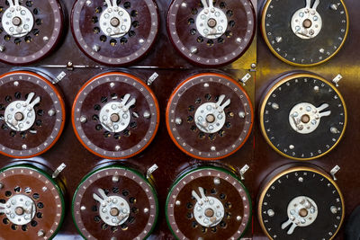 Full frame shot of candies