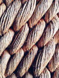 Detail shot of ropes