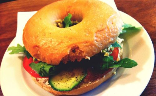 Close-up of served food