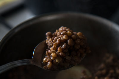 Close-up of food