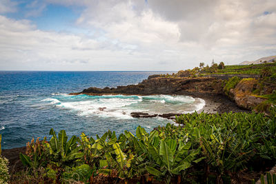 Charco azul natural pool, la palma, canary islands, spain