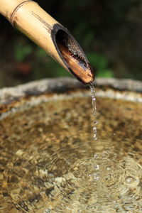 Close-up of water