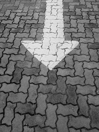 Full frame shot of paving stone