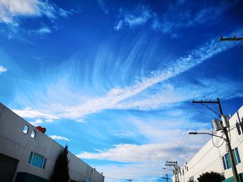 Low angle view of buildings against sky