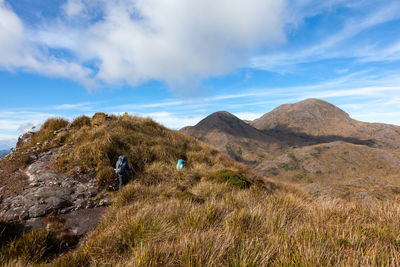 Panoramic view of landscape against sky