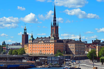 Travel to scandinavia during summer on holiday, stockholm in sweden. top destination
