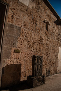 Low angle view of old building