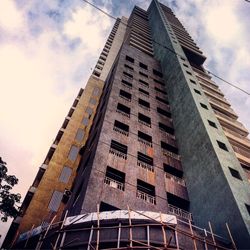 Low angle view of office building