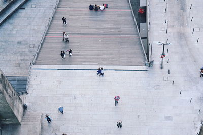 Woman standing in building