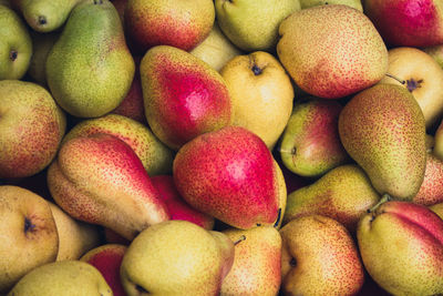 Full frame shot of fruits in market