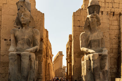 Karnak temple in luxor egypt is a travel back in time