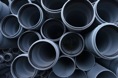 Full frame shot of pipes