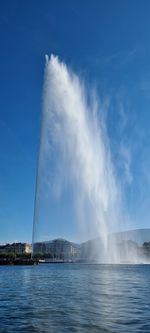 Panoramic view of sea against sky